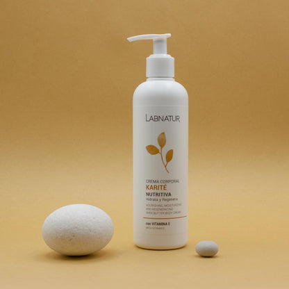 Crema Corporal con Manteca de Karité Labnatur 400 ml | Nutrición Intensiva | Piel Seca y Áspera | Uso Diario | Vegano_2