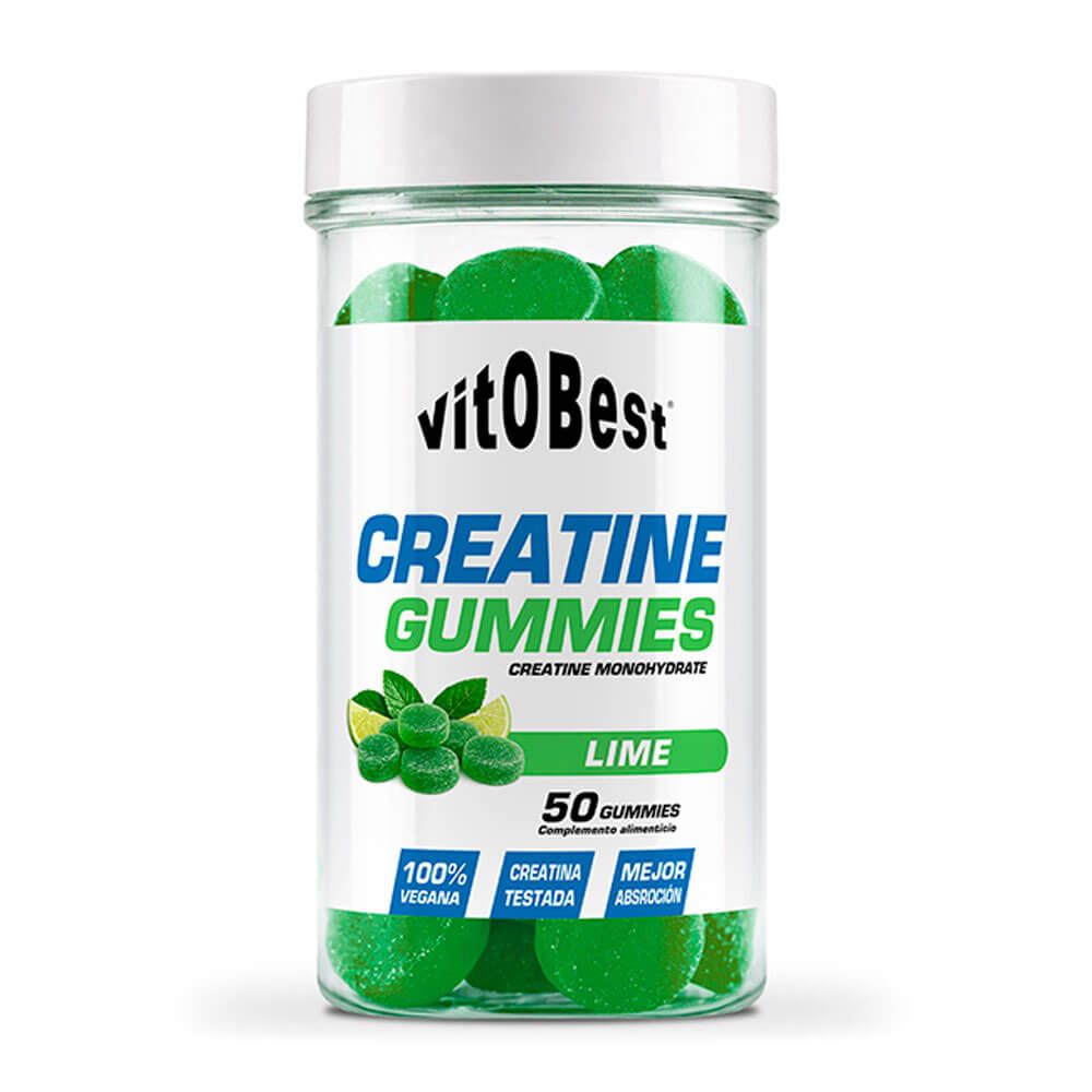 Creatina Gummies - 50 Gummies - Lima - Creatina Monohidrato - Vitobest_0