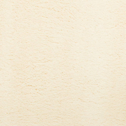 Alfombra De Pelo Corto Suave Lavable Huarte Crema Ø 200 Cm / Vetonek_3