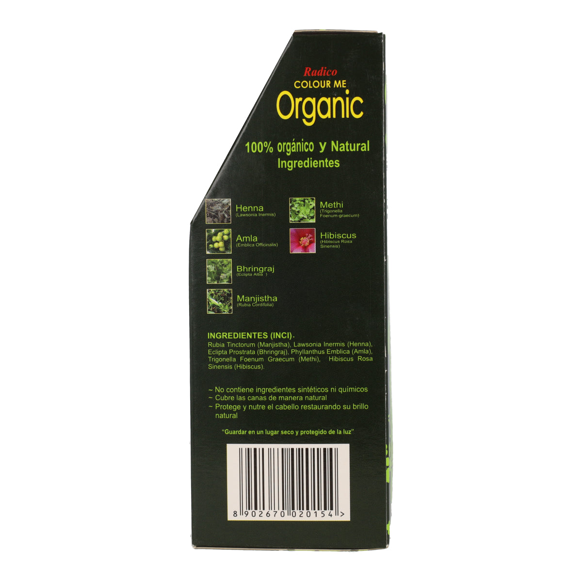 Tinte vegetal rojo vino Radico 100 g