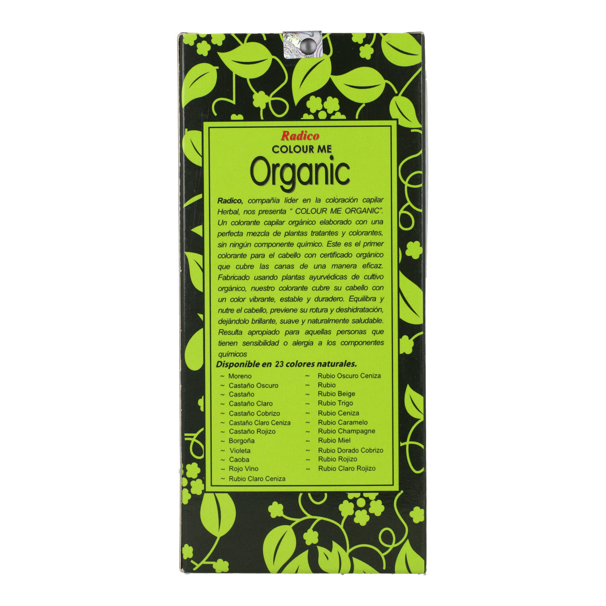 Tinte vegetal rojo vino Radico 100 g