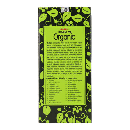 Tinte vegetal rojo vino Radico 100 g