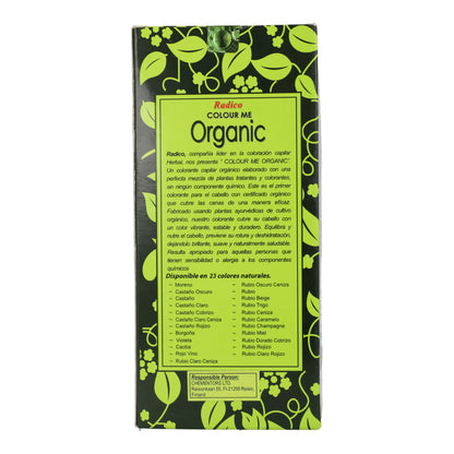 Tinte cabello vegetal rubio Radico 100 g