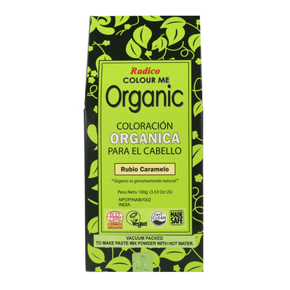 Tinte vegetal rubio caramelo Radico 100 g