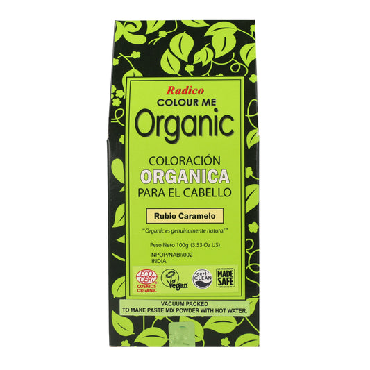 Tinte vegetal rubio caramelo Radico 100 g