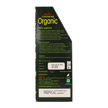 Tinte vegetal rubio caramelo Radico 100 g