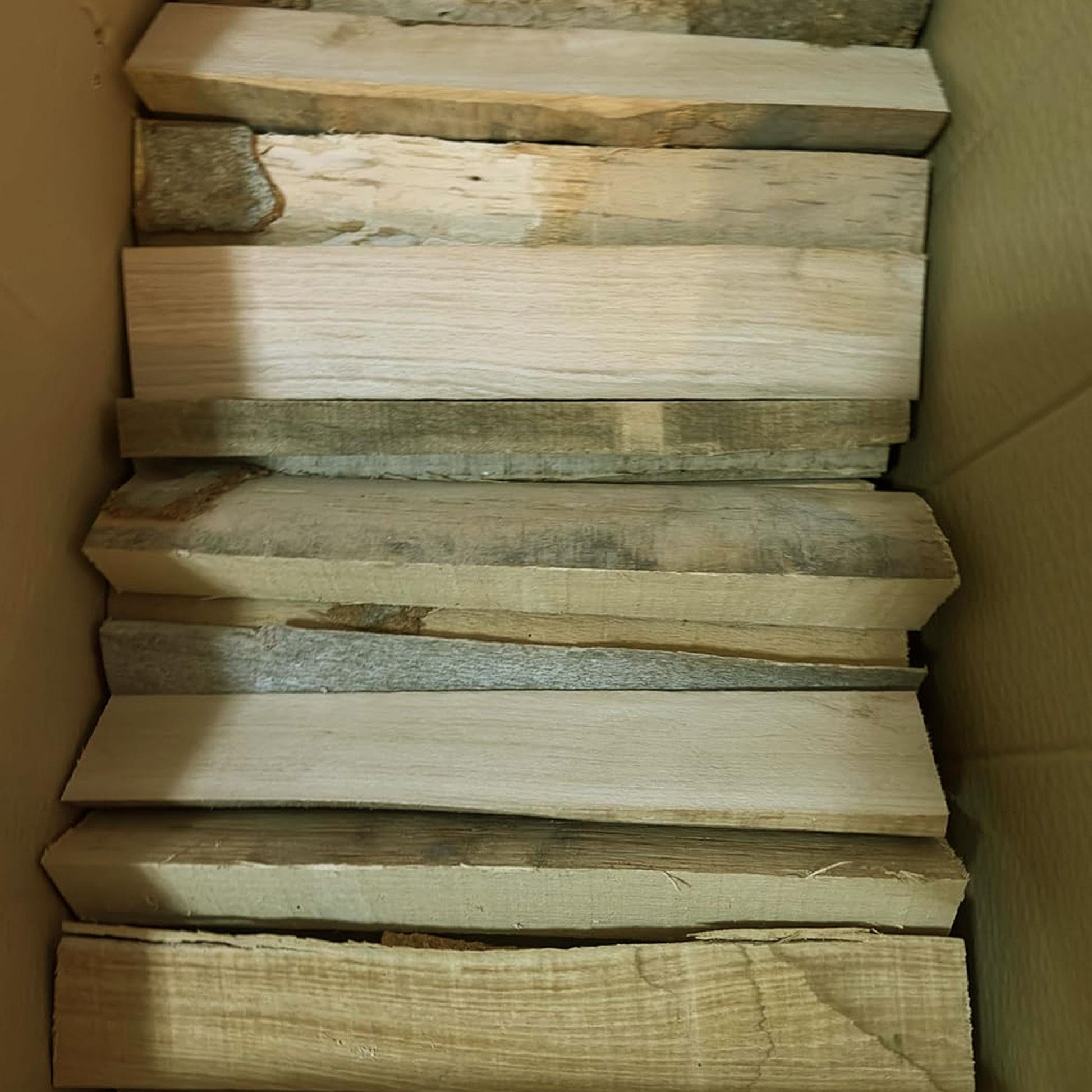 Set 2 Cajas De Leña 30kg (2x15kg) Haya Seca, Palos 30-50cm_3