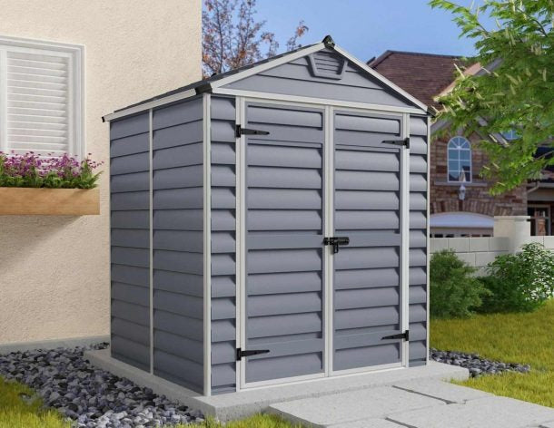 Cobertizo de jardín Skylight Deco gris deco Canopia by Palram 185x154 cm