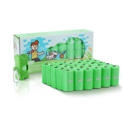 Bolsas biodegradables para excrementos con dispensador 450 Bolsas - 30 rollos