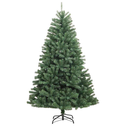 Vidaxl Árbol De Navidad Artificial Con Bisagras 300 Led Y Bolas 180 Cm_4