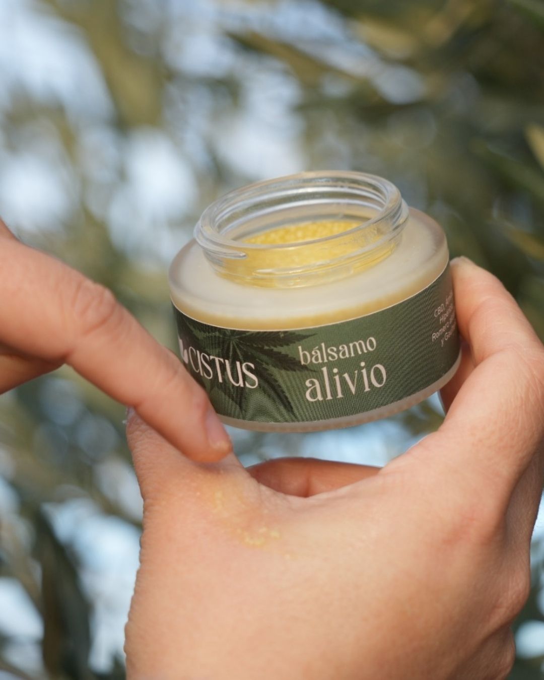 Bálsamo de masaje para molestias musculares y articulares con 10% CBD, Árnica e Hipérico | ALIVIO 30 ml_2