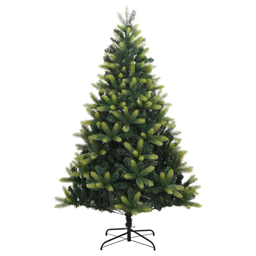 Vidaxl Árbol De Navidad Artificial Con Bisagras 150 Led Y Bolas 150 Cm_4