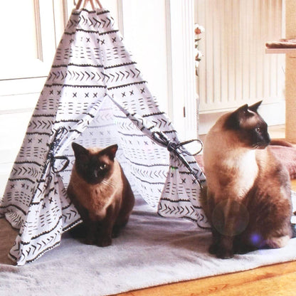 Well Home Carpa-tipi Para Mascotas De Lona 56x56x74cm_3