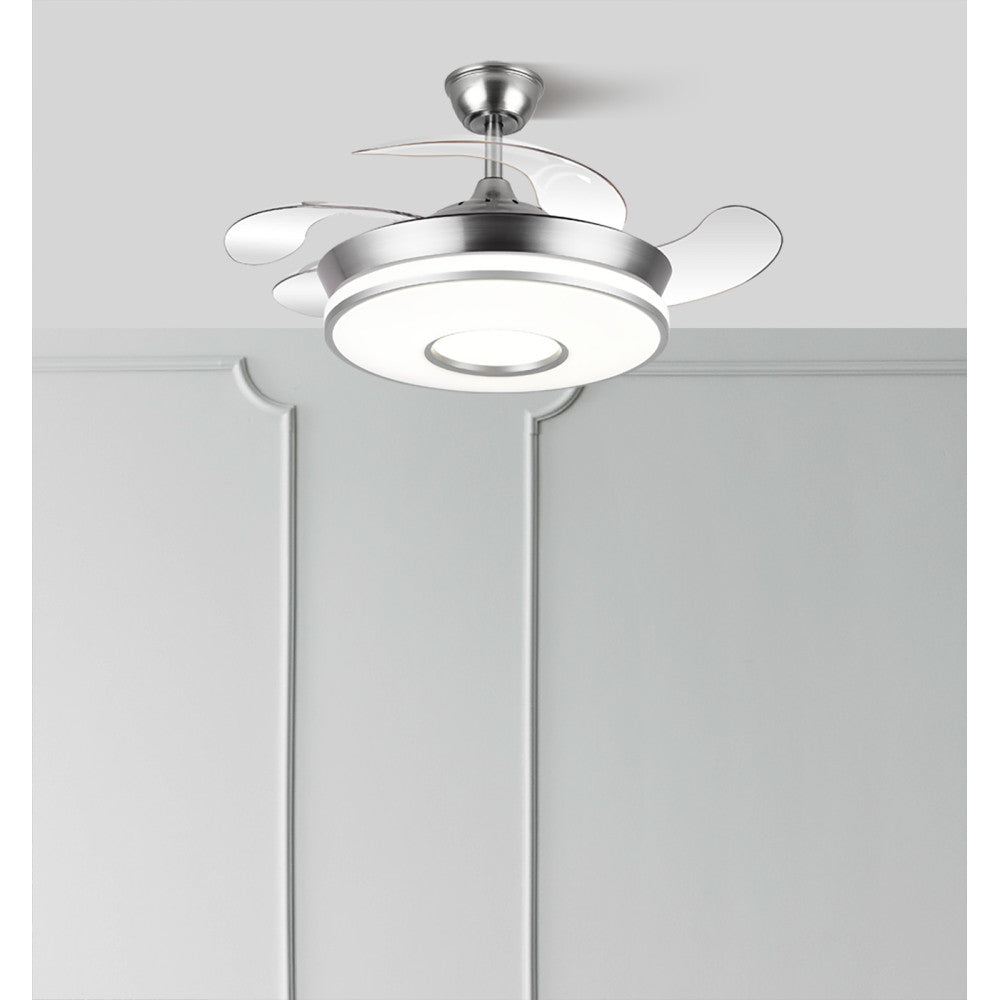 Ventilador Dc Dani 48w 4800lm Niquel 3aspas 6velocidades 91d 3000-4000-6000k Remoto+memoria+temporizador 24_3