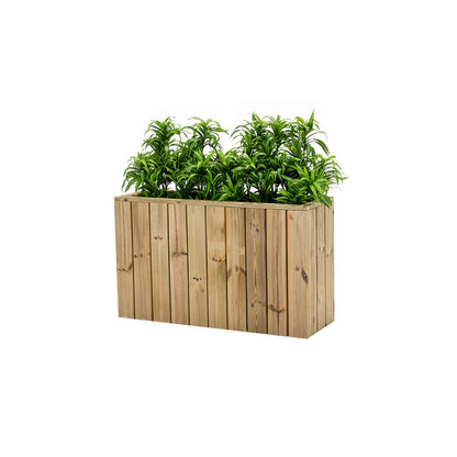 Jardinera De Madera Para Exterior 100x34x60 Cm Atrium Hortalia_0