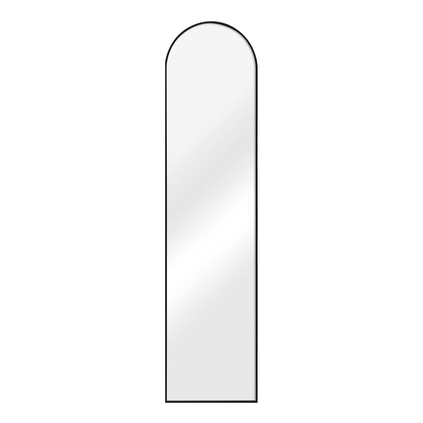 Well Home Espejo De Pie Con Forma De Arco Color Negro H.150cm