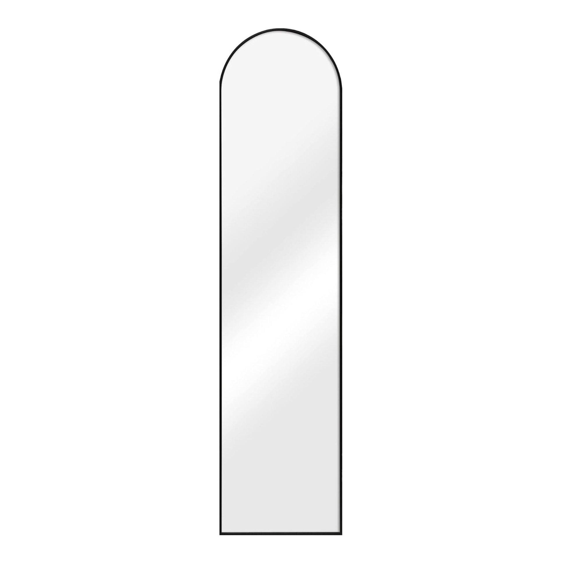 Well Home Espejo De Pie Con Forma De Arco Color Negro H.150cm