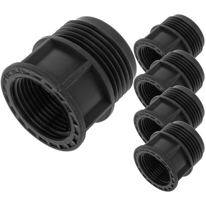 Pack De 5 Unidades Reducción Macho-hembra De Polipropileno 1” X 3/4“ Para Sistema De Riego_0