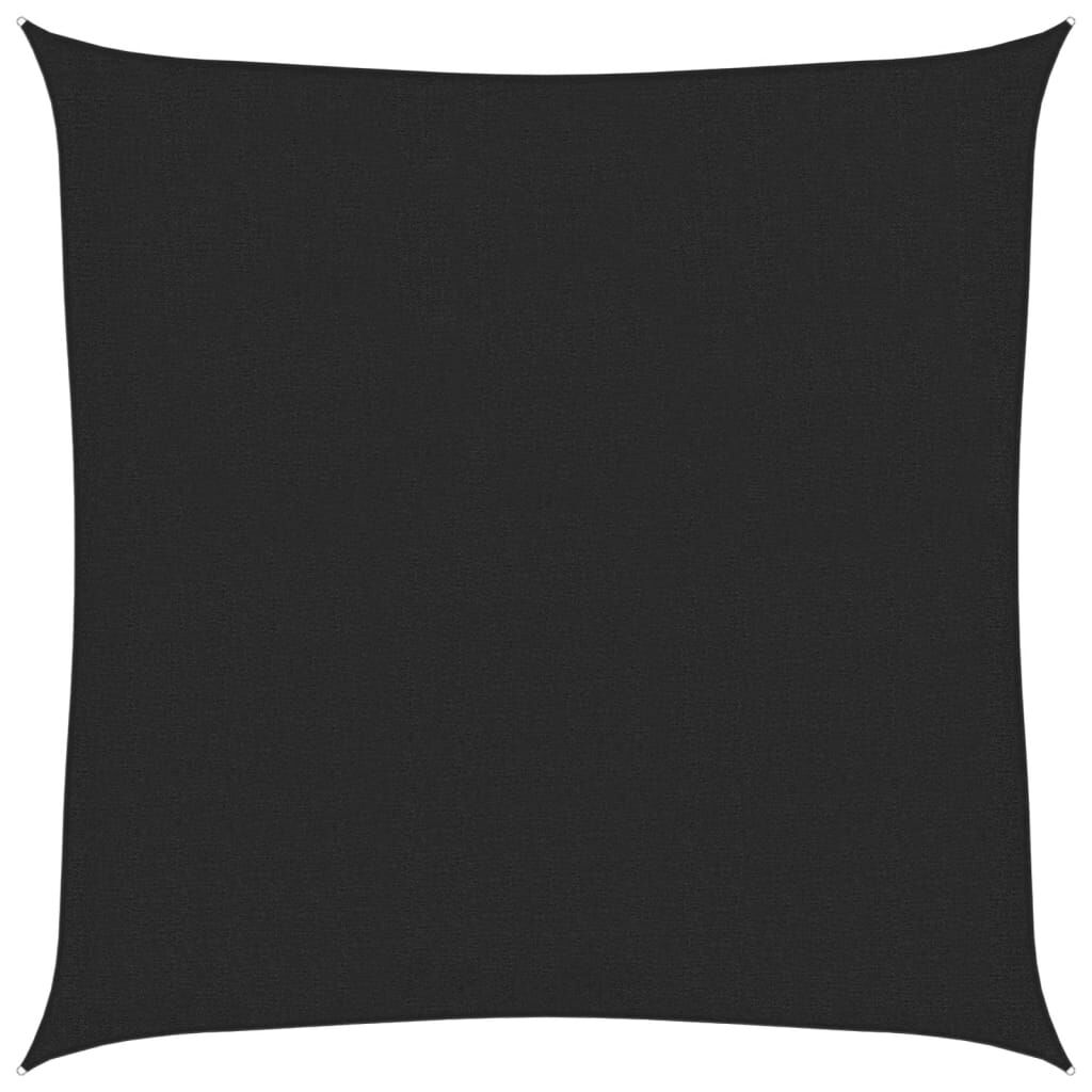 Vidaxl Toldo De Vela Negro Hdpe 160 G/m² 2,5x2,5 M_0