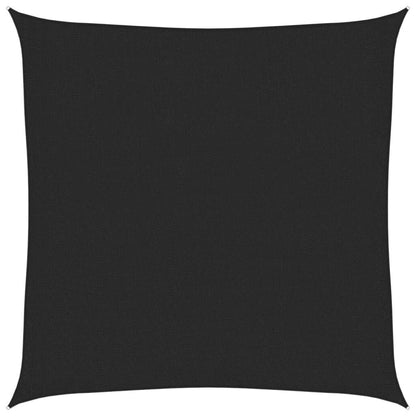 Vidaxl Toldo De Vela Hdpe Negro 160 G/m² 2x2 M_0