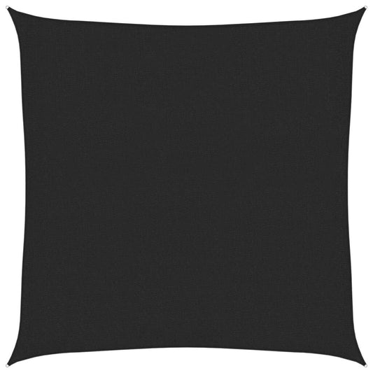 Vidaxl Toldo De Vela Hdpe Negro 160 G/m² 2x2 M_0