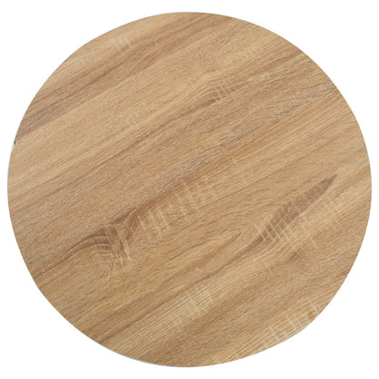 Mesa De Bistró Mdf Marrón Claro 60 Cm_0