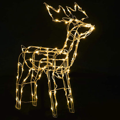 Vidaxl Renos De Navidad Con Luz 3 Piezas 229 Led_3