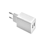 Cargador Usb Dos Tomas 2.1 Amperios. 5 V. Adaptador Enchufe Usb Cargador Usb De Pared, Android, Iphone, Smartphones, Tablets.