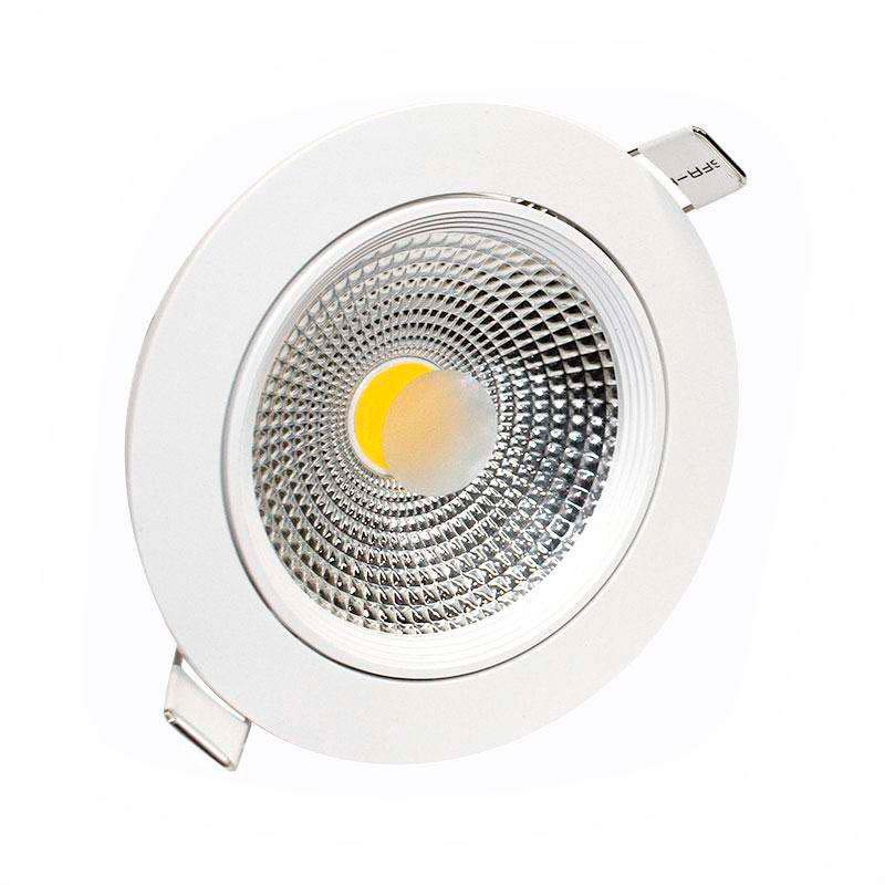 Downlight Led Basic Cob 10w, Blanco Frío_0