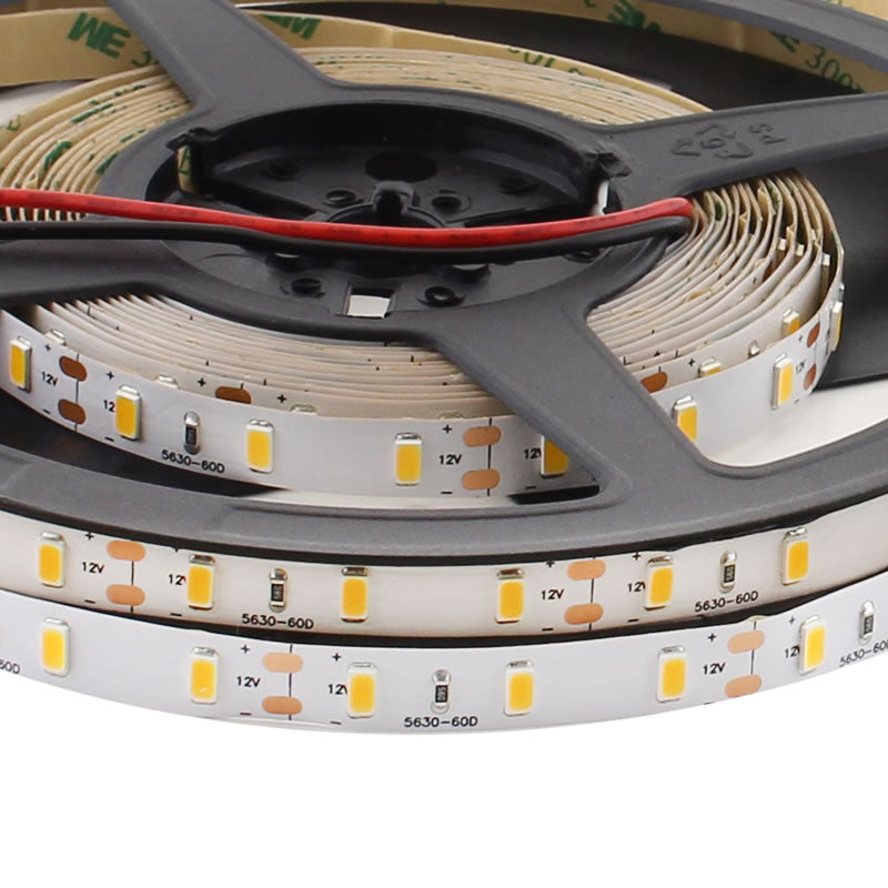 Tira Led Hq Monocolor Smd5630, Chipled Samsung, Dc12v, 5m (60led/m),75w, Ip68 Nano Waterproof, Blanco Frío_3