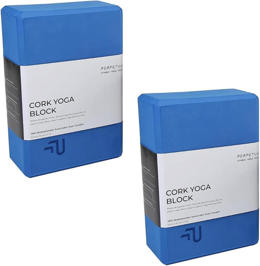 Bloque De Yoga Perpetual Liso - 2 Unidades - Espuma Eva Andideslizante - Soporte Para Yoga Y Pilates_0
