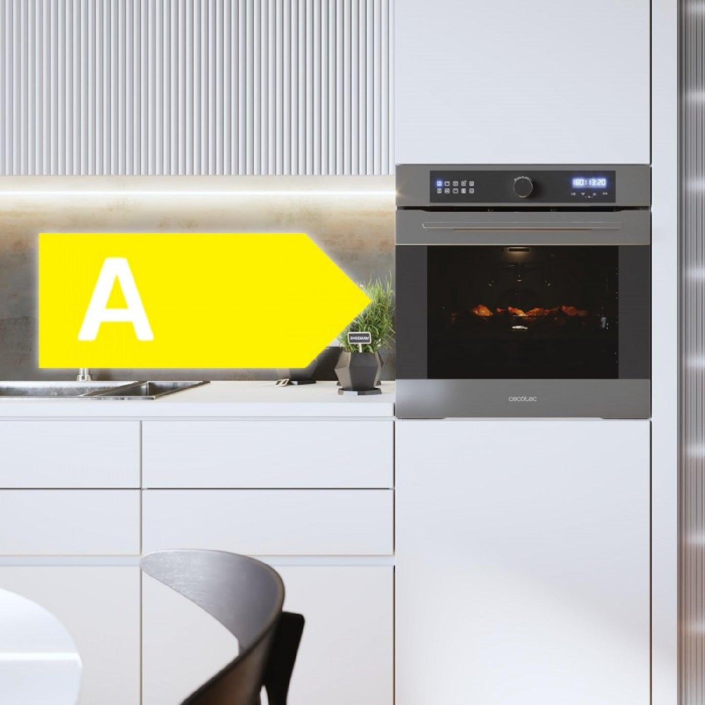 Cecotec Horno Multifunción Air Fryer Bolero Hexa Af316000 Inox A_4