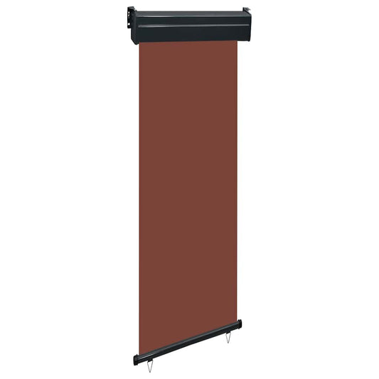 Vidaxl Toldo Lateral De Balcón Marrón 65x250 Cm_0