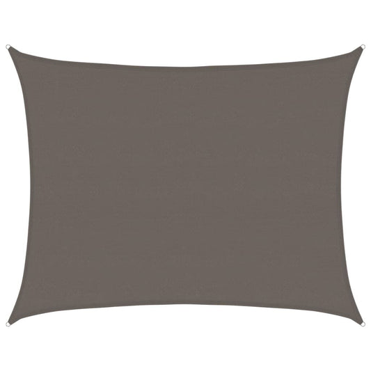Vidaxl Toldo De Vela Gris Antracita Hdpe 160 G/m² 6x8 M_0