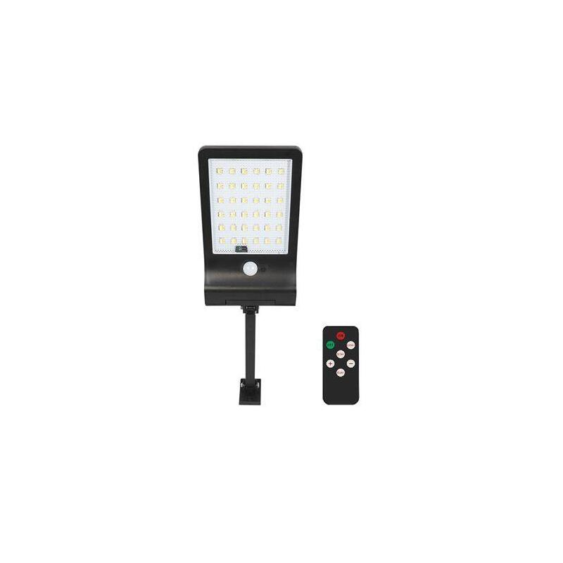 Elbat Farola Led Solar - 350lm - Luz Regulable 3000k/4000k/6500k - Bateria 1800mah - Sensor De Movimiento - Control Remoto_0