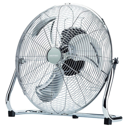 Ventilador Industrial Suelo, 45 Cm, Cuerpo Metal, 3 Aspas Metálicas, 3 Velocidades, Silencioso Mpm Mwp-01, Plata_0