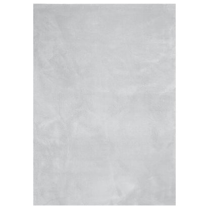 Vidaxl Alfombra De Pelo Corto Suave Lavable Huarte Gris 200x280 Cm_0