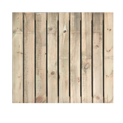 Baldosa / Tarima Kona De Madera Tratada Vidahuerto 50x50x4 Cm_2