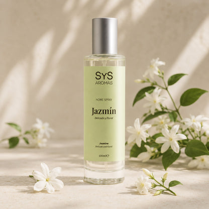 Ambientador Pulverizador Jazmín Origins SYS Aromas 100 ml | Aroma Floral y Delicado | Relajante_2