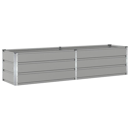 Jardinera Gris Claro 195 X 50 X 45 Cm Acero Galvanizado_0