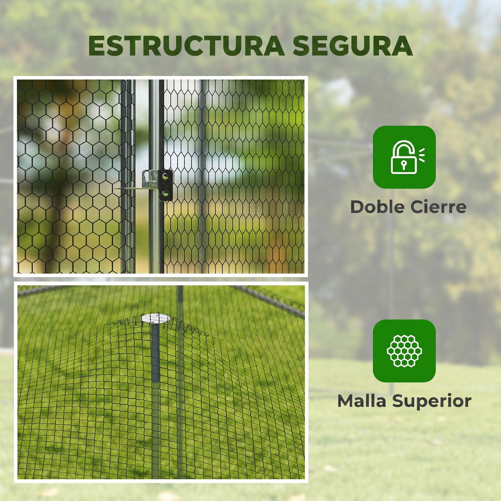 Pawhut Gallinero Para Exterior Grande_4