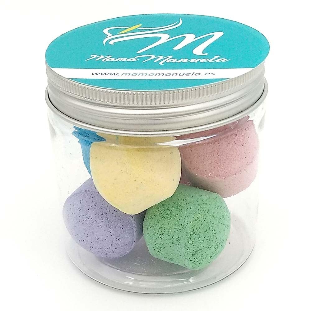 Caja 25 Mini Bombas Efervescentes Para Manicura Y Pedicura - Ablandan Durezas, Uñas Y Cutículas - Aroma Surtido_5
