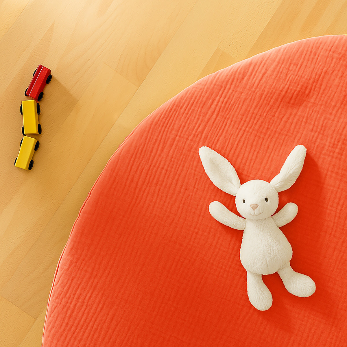 Alfombra De Actividad En Algodón Bio Fresa_2