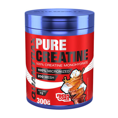 Pure Creatina 200 Mesh - 300g - Cola - Creatina Monohidrato - Quamtrax_0