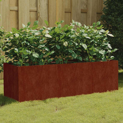 Jardinera Acero Corten 120x40x40 Cm_1