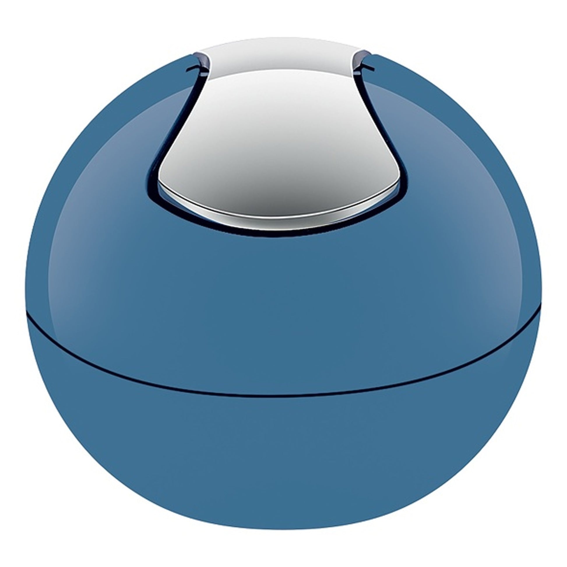 Papelera Spirella bowl 1 Litro De Poliestireno En Color Azul 16 X 14 Cm_0