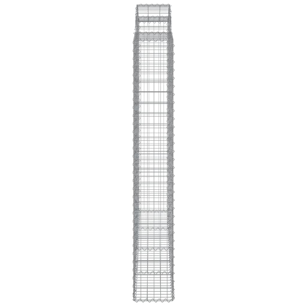 Cestas De Gaviones 4 Uds Forma De Arco Hierro 200x30x200/220 Cm_4