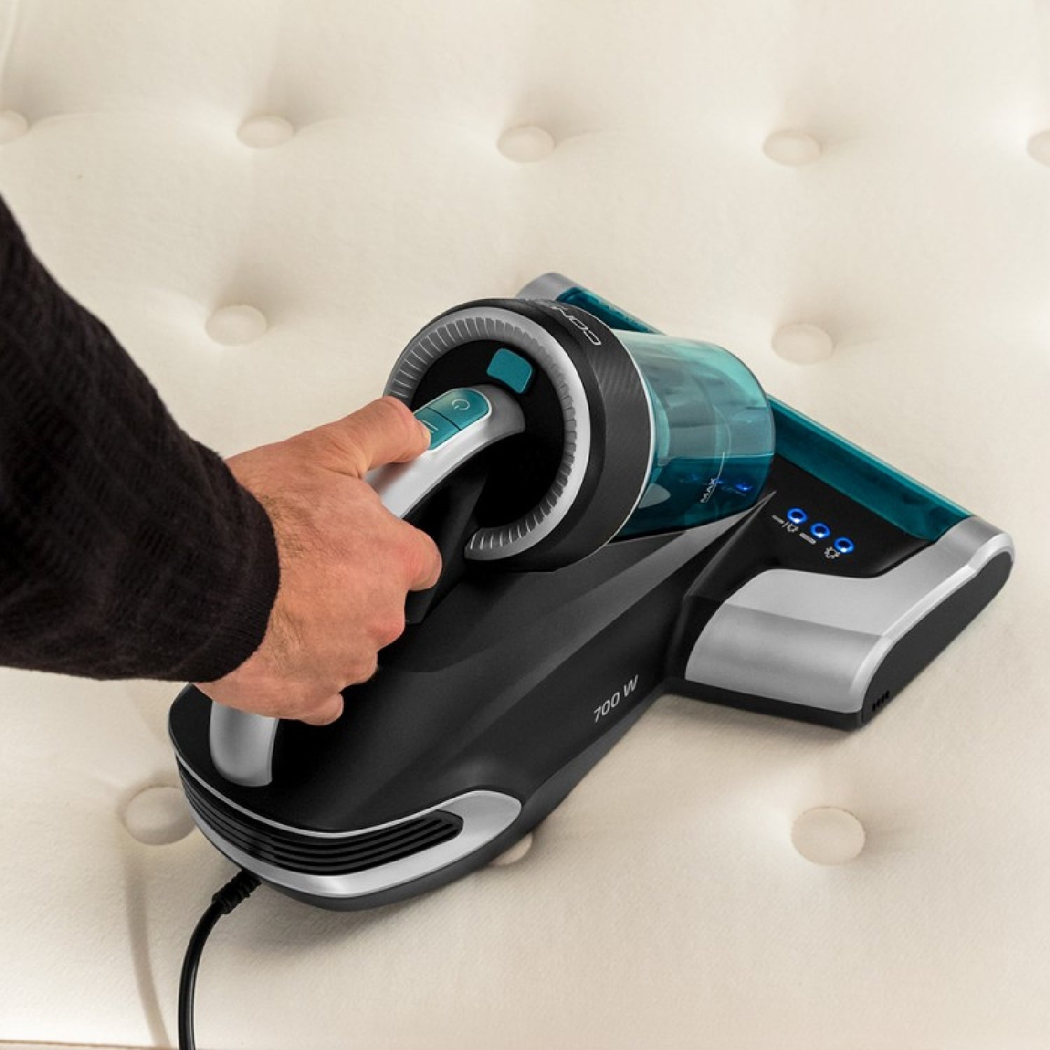 Cecotec Aspirador De Colchones Y Tapicerías Conga Popstar 7000 Mattress. 700 W 12 Kpa De Poder De Succión Incluye Luz Ul_4
