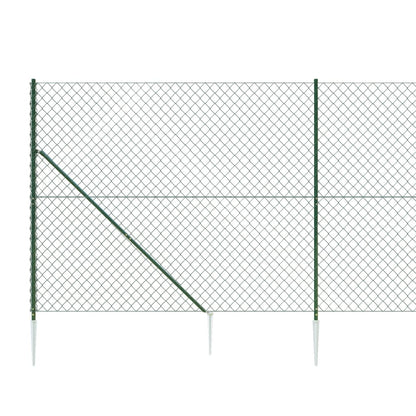 Cerca De Alambre Con Pinchos De Anclaje Verde 1,6x10 M / Vetonek_2