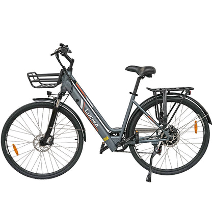 Antares 250w 36v 10ah (360wh) Bicicleta Eléctrica De Paseo - Rueda 29 Color Gris_0